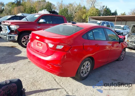 2019 Chevrolet Cruze Cvt (Fleet Orders Only) из США, поврежденный, VIN 1G1BJ5SM2K7106648